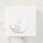 Wildblume Boho Babydusche Geschenkanhänger (Beispiel)