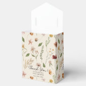 Wildblume Boho Babydusche Geschenkschachtel (Geöffnet)