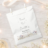 Wildblume Boho Babydusche Geschenktütchen (Ausgeschnitten)