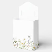 Wildblume Boho Blumengarten Hochzeit Geschenkschachtel (Geöffnet)