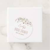 Wildblume Boho Brautparty im Blumengarten Geschenkanhänger (Beispiel)