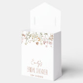 Wildblume Boho Brautparty im Blumengarten Geschenkschachtel (Geöffnet)