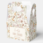 Wildblume Boho Brautparty im Blumengarten Geschenkschachtel (Geöffnet)