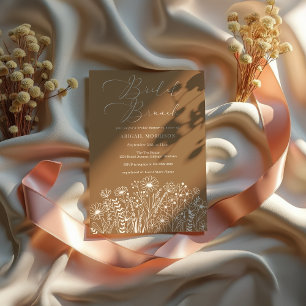 Wildblume Boho Bridal Brunch Dusche Einladung