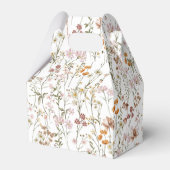 Wildblume Boho Chic Baby in Bloom Garden Geschenkschachtel (Rückseite)