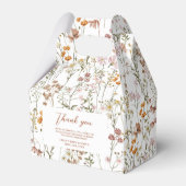 Wildblume Boho Chic Baby in Bloom Garden Geschenkschachtel (Vorderseite)