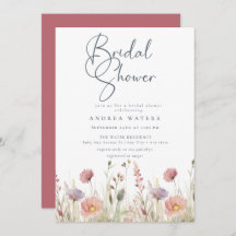 Wildblume Boho Chic Brautparty