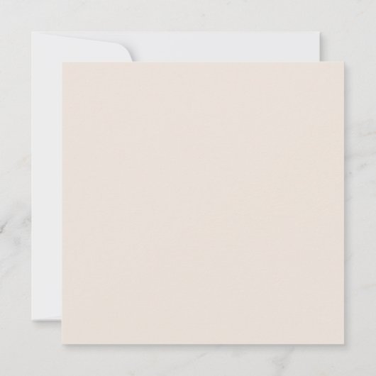 Wildblume Boho Einladung zur Hochzeit (Rückseite)