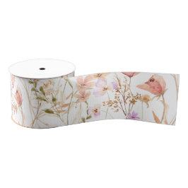 Wildblume Boho Floral Ribbon Ripsband