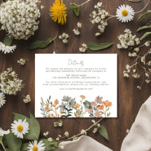 Wildblume Boho Hochzeit im Herbst Details