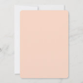 Wildblume Boho Kinderdusche Einladung (Rückseite)