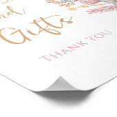 Wildblume Boho Poster (Ecke)