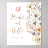 Wildblume Boho Poster (Vorne)