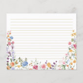 Wildblume Boho Rodelbahn mit Aussicht (Rückseite)