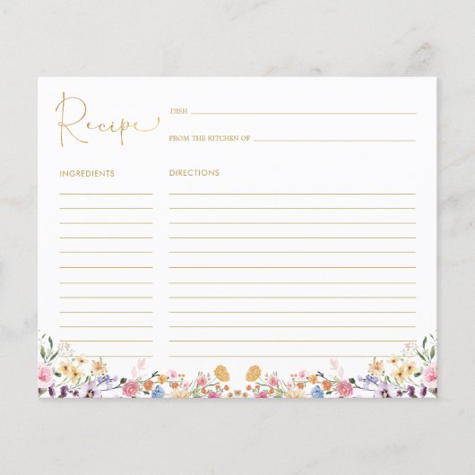 Wildblume Boho Rodelbahn mit Aussicht (Vorderseite)