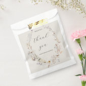 Wildblume Boho Rustic Elegantes Brautparty Geschenktütchen (Versiegelt)