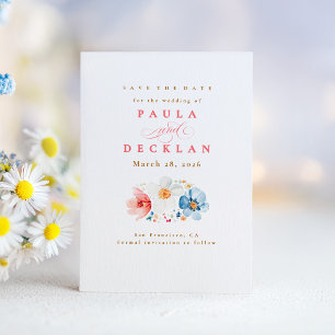 Wildblume Boho Save the Date