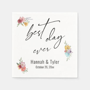 Wildblume Boho Serviette