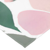 Wildblume Boho Wasserfarben Pastel Blumendekor Tischdecke (Schrägansicht)