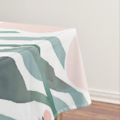 Wildblume Boho Wasserfarben Pastel Blumendekor Tischdecke (Beispiel)