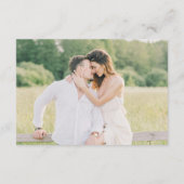 Wildblume Boho Wedding Detail Website Beipackkarte Begleitkarte (Rückseite)