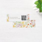 Wildblume Boho Wedding Gift Registry QR Code (Schreibtisch)