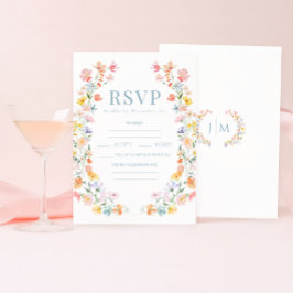 Wildblume Boho Wedding RSVP