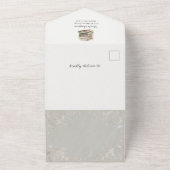 Wildblume | Book Theme Baby Shower Einladung (Außenbereich)