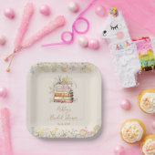 Wildblume Book Theme Brautparty Pappteller (Party)