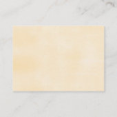 Wildblume Books for Baby Shower Library Gebäude Begleitkarte (Rückseite)