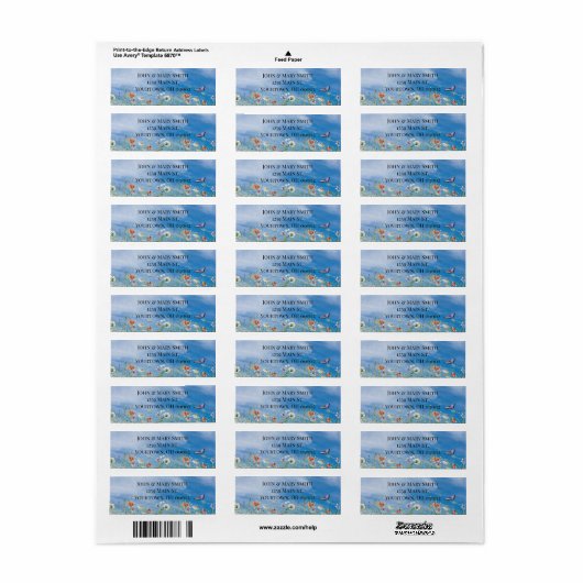 Wildblume Border and Butterfly (Vorne)