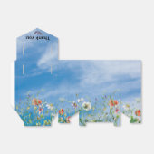 Wildblume Border and Butterfly Geschenkschachtel (Ungefaltet)