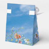 Wildblume Border and Butterfly Geschenkschachtel (Rückseite)