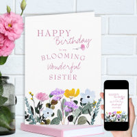 Wildblume Border Bloomful Birthday