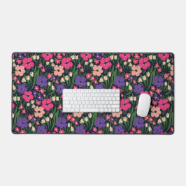 Wildblume botanische Ditsy Floral Schreibtischunterlage