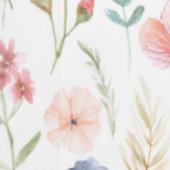 Wildblume Botanische Wiese Tapete (Naht)