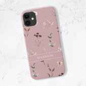 Wildblume Botanischer Blumenkohl Personalisiert Case-Mate iPhone Hülle