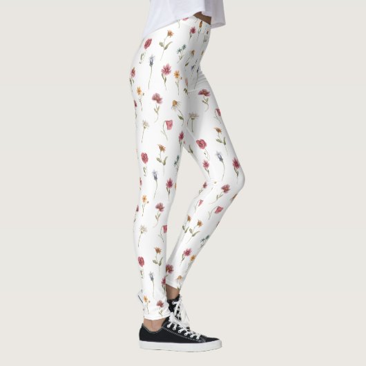 Wildblume Botanischer Garten Leggings (Rechts)
