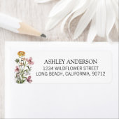 Wildblume Bouquet #1 Rücksendeadresse (Insitu)