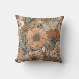 Wildblume Bouquet Cotattcore D19 Kissen