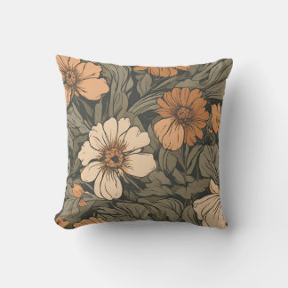 Wildblume Bouquet-Cotgcore D9 Kissen