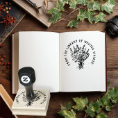 Wildblume Bouquet CUSTOM Personalisiert Gummistempel