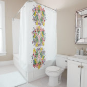 Wildblume Bouquet Duschvorhang (Beispiel)