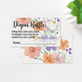 Wildblume Bouquet Floral Girl Windelwaschmaschine (Schreibtisch)