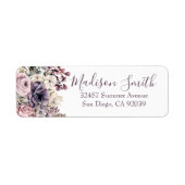 Wildblume Bouquet Individuelle Rücksendeadresse (Vorne)