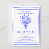 Wildblume Bouquet Rustic Whimsical Brautparty Einladung (Vorderseite)