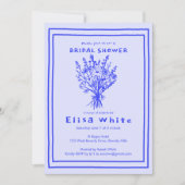 Wildblume Bouquet Rustic Whimsical Brautparty Einladung (Vorderseite)