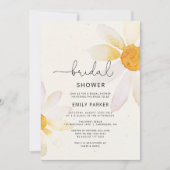 Wildblume Brautdusche Einladung (Vorderseite)