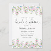 Wildblume Brautdusche Einladung