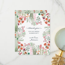 Wildblume Brautparty